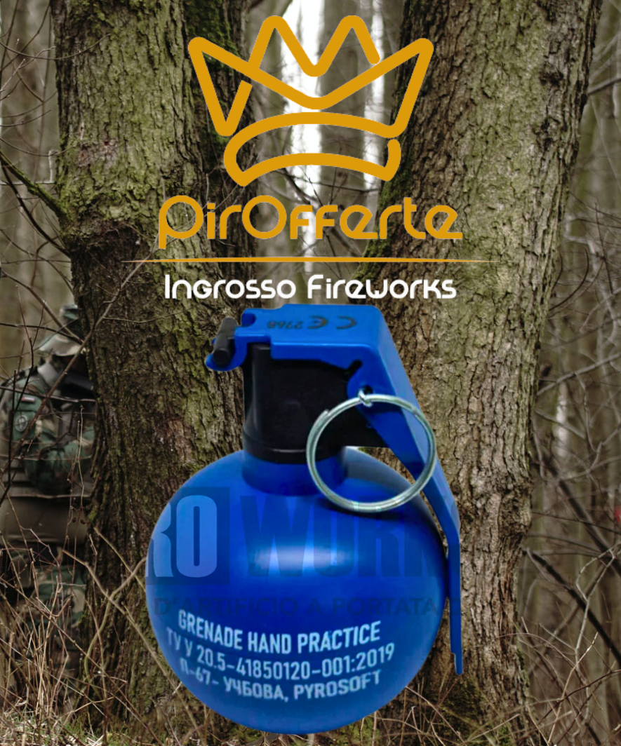 Pyrosoft Granata a Mano P 67 PRACTICE NATO Softair 1pz