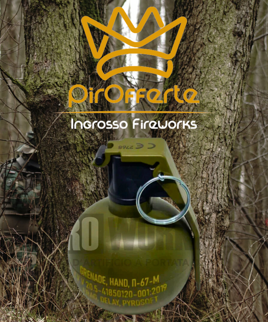 Pyrosoft Granata a Mano P-67 M NATO Softair 1pz