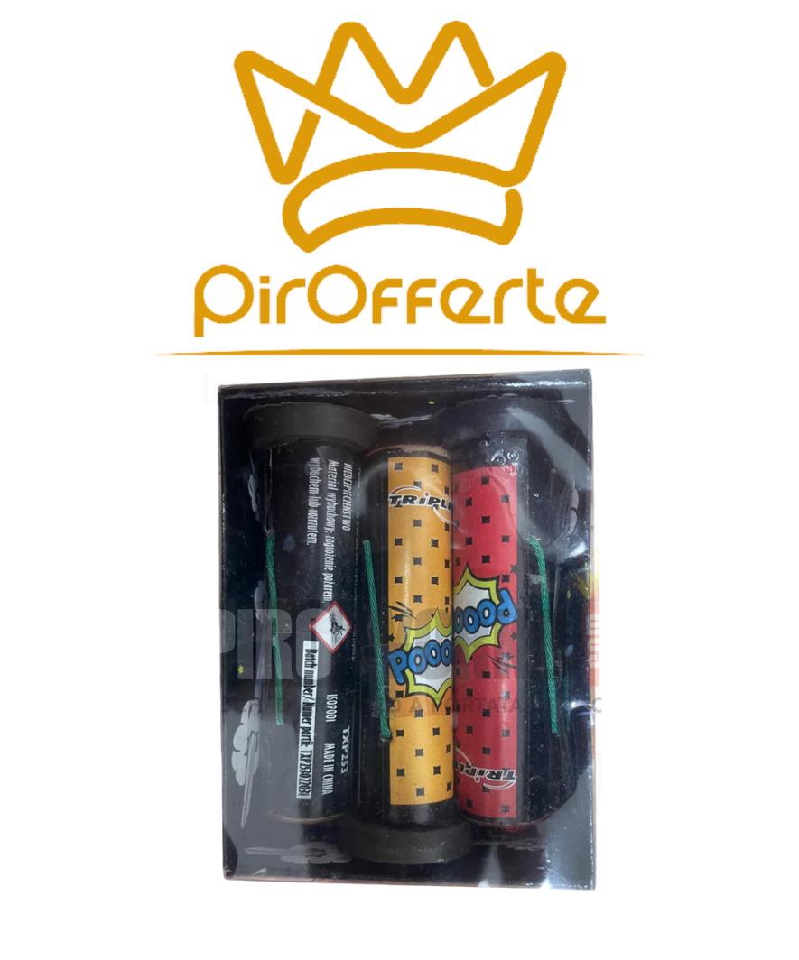 Pirastar TXP253 POOF Colpo Singolo Aereo 3pz 20mm