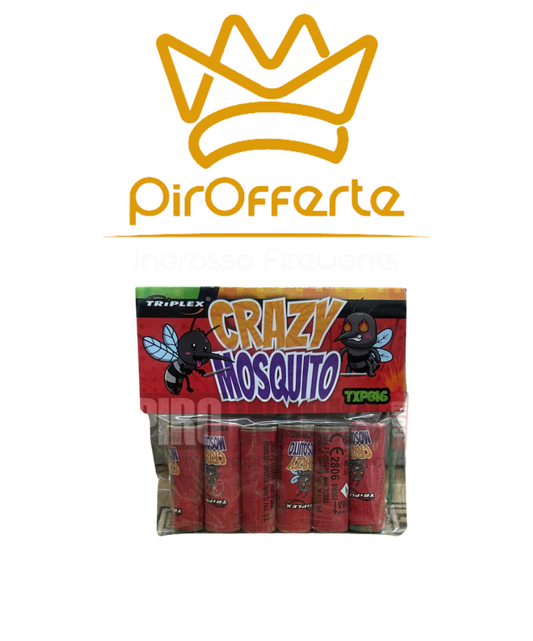 Girandola TXP816 CRAZY MOSQUITOS 6pz