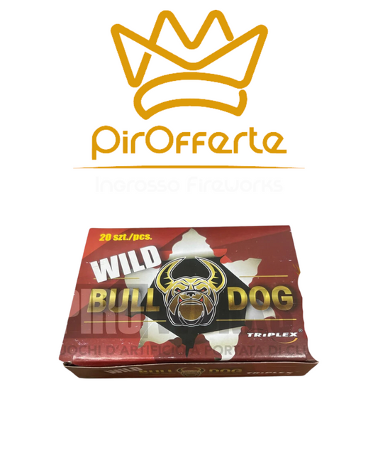 Petardo TXP845 WILD BULL DOG 20pz