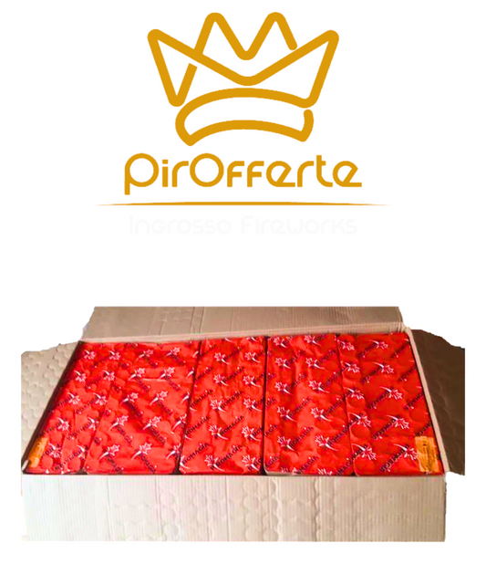 Batteria Compound DIAMOND SERIES 221 colpi 25mm Dritto e Ventaglio