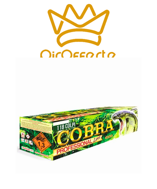 Batteria Compound COBRA 118 colpi 30mm Professionale