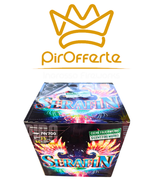 Batteria SERAFIN 36 colpi 25mm