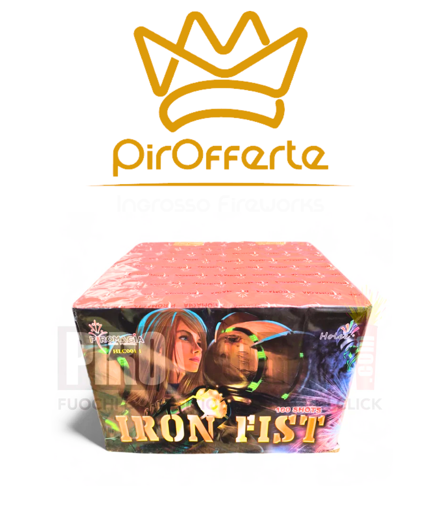 Batteria IRON FIST 100 colpi 30mm