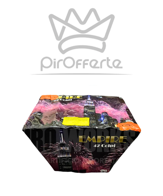 Batteria EMPIRE 42 colpi 25mm Ventaglio