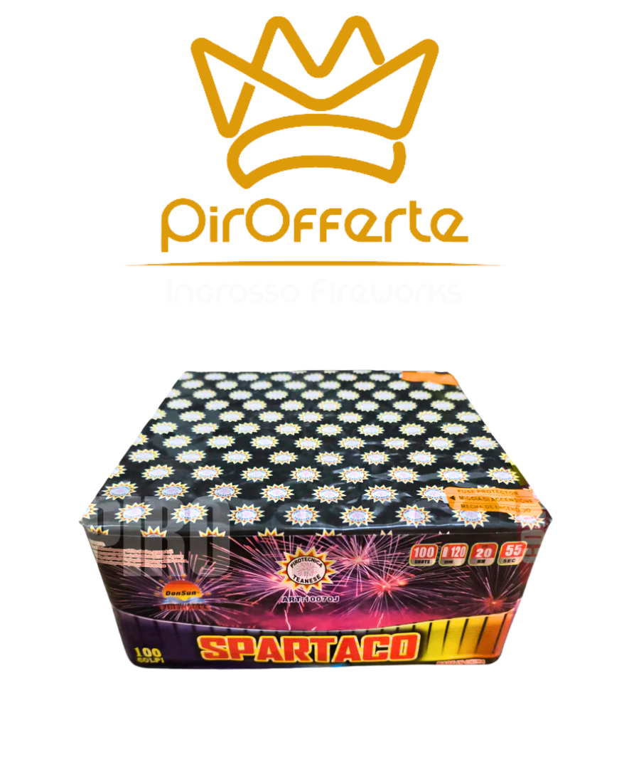 Batteria SPARTACO 100 colpi