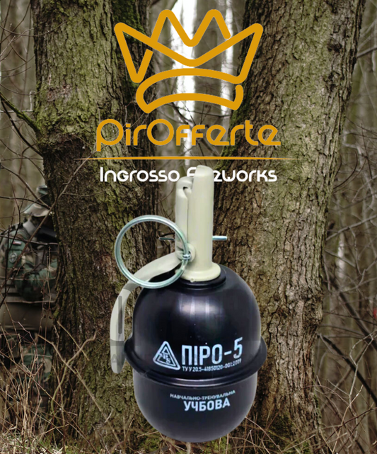 Pyrosoft Granata a Mano PIRO 5 PRACTICE Softair 1pz