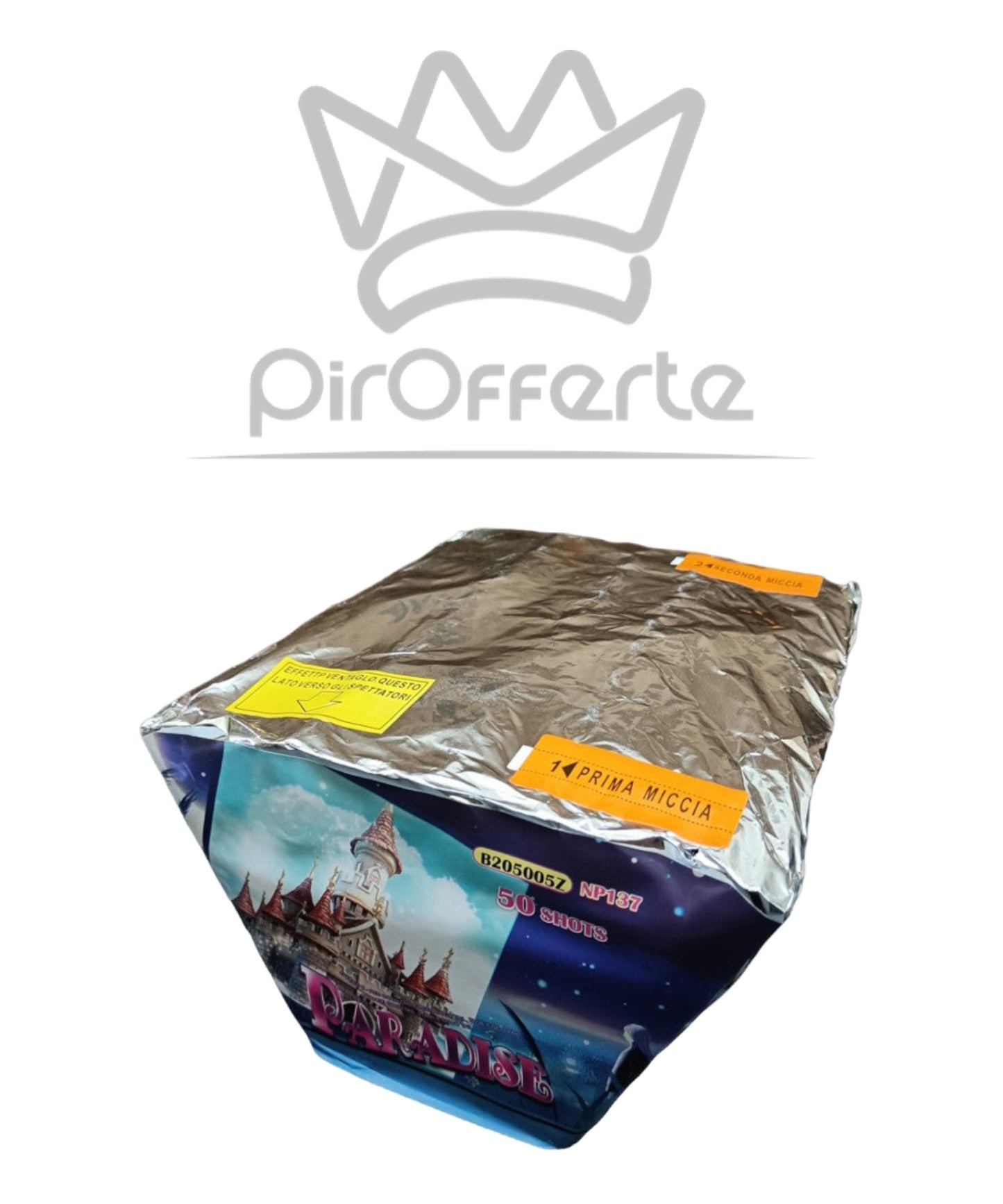 Batteria PARADISE 50 colpi Ventaglio