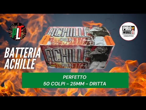Batteria ACHILLE 50 colpi 25mm