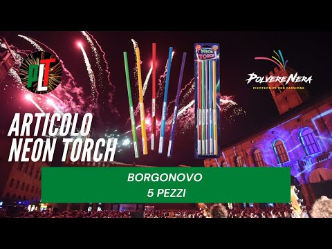 Neon Torch Blister da 5 Pz Borgonovo