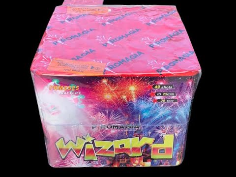 Batteria WIZARD 49 colpi 25mm