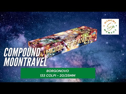 Batteria Compound MOON TRAVEL 133 colpi 25/30mm Dritto e Ventaglio Borgonovo