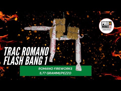 Petardo ROMANO TRAC FLASH BANG 1B da 20 pz