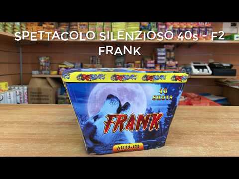 Batteria FRANK 40 colpi Ventaglio Crocette