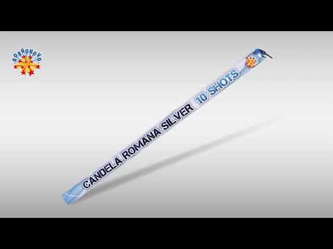 Candela Romana SILVER 3 Pz Borgonovo