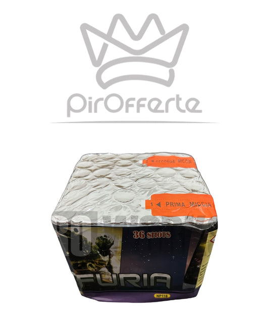 Batteria FURIA 36 colpi Volata