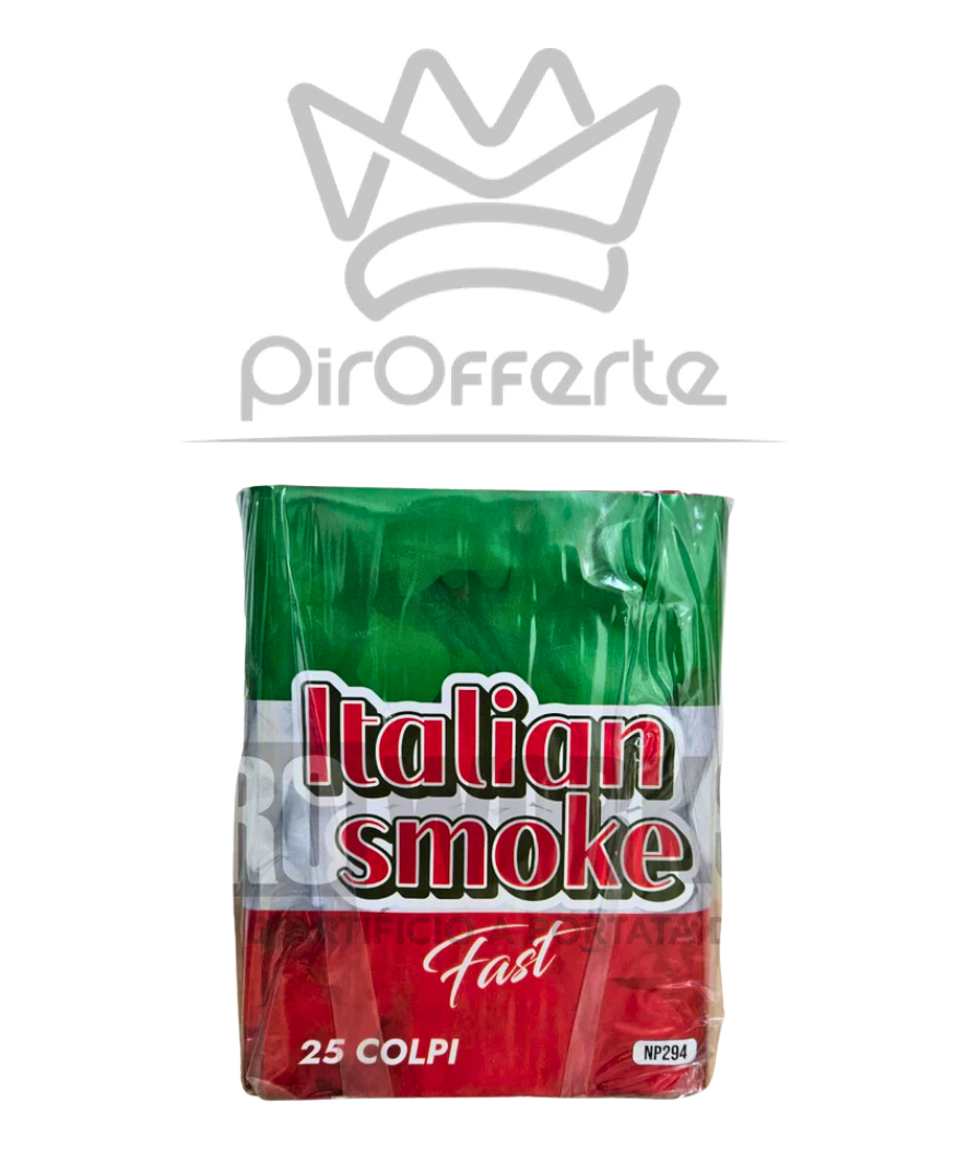 Batteria ITALIAN SMOKE FAST 25 colpi 30mm Diurna