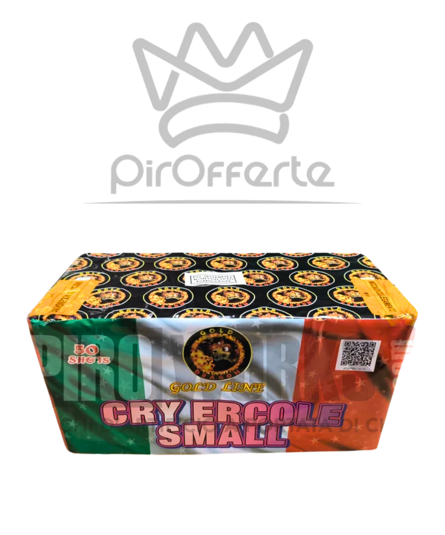 Batteria CRY ERCOLE SMALL 50 colpi 25mm