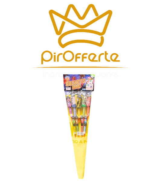 Razzi ROCKETS BAG 9 Pz Borgonovo