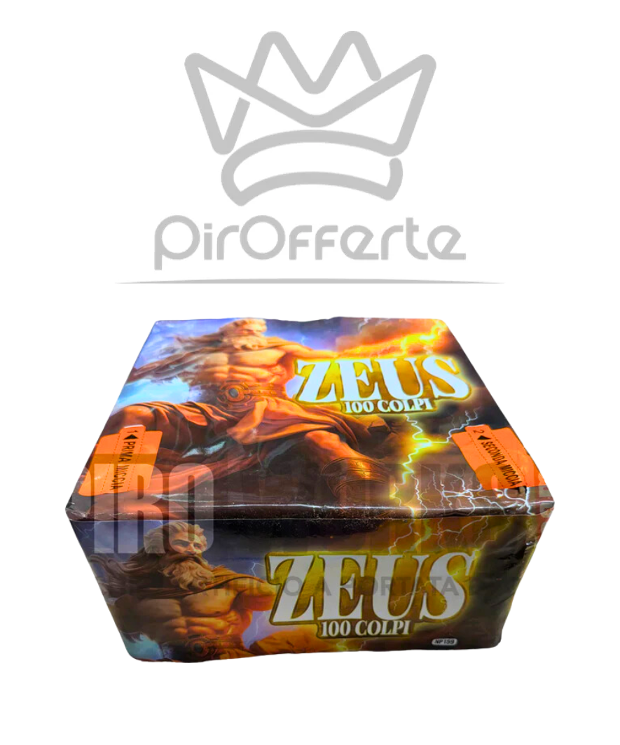 Batteria ZEUS 100 colpi Titanio