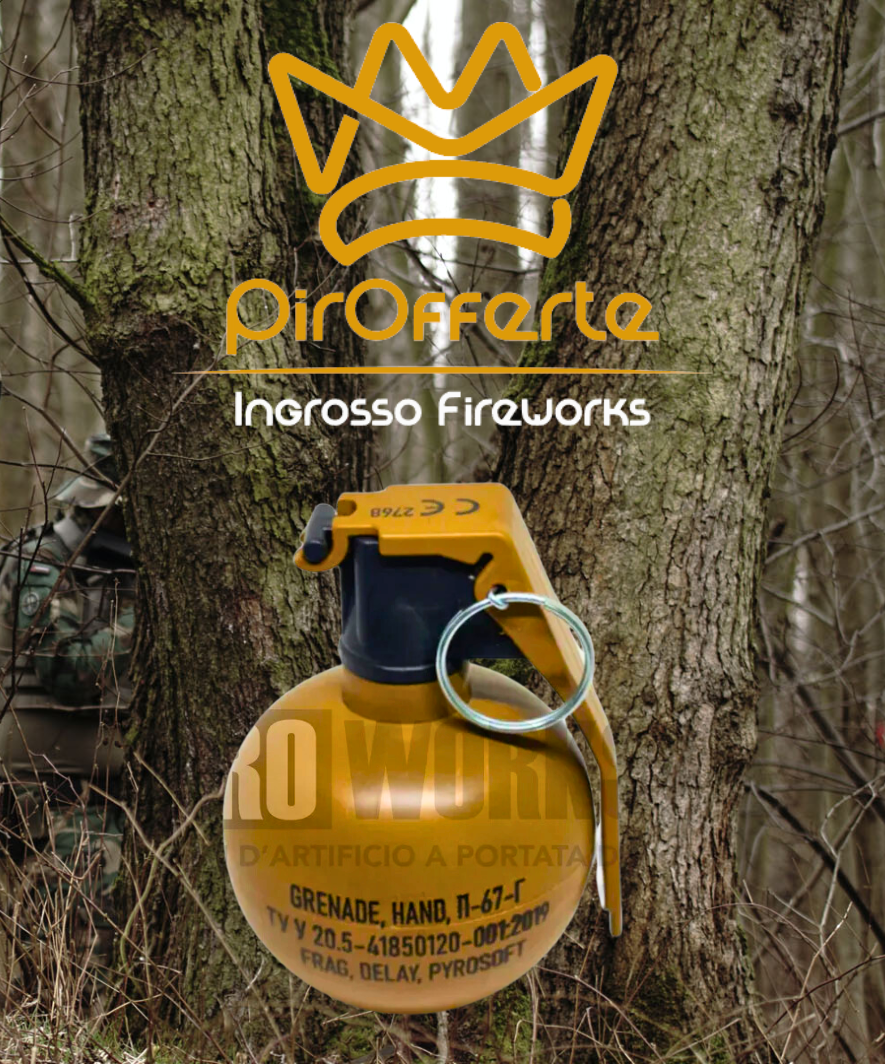 Pyrosoft Granata a Mano P-67 G NATO Softair 1 pz