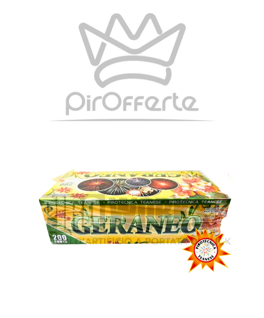 Batteria Compound GERANEO 200 colpi Dritta