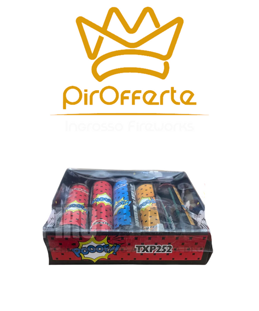 Pirastar TXP252 POOF Colpo Singolo Aereo 5pz 20mm