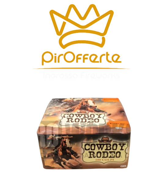 Batteria COWBOY RODEO 100 colpi