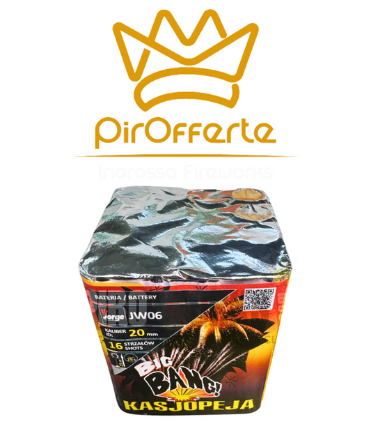 Batteria BIG BANG KASJOPEIA 16 colpi