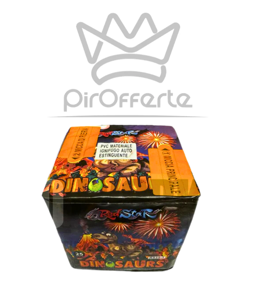 Batteria DINOSAURS 25 colpi