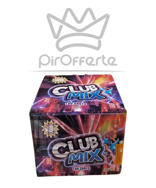 Batteria CLUB MIX 100 colpi Altissima