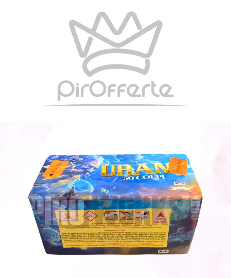 Batteria URANO 50 colpi 25mm