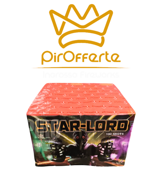 Batteria STAR LORD 100 colpi 30mm