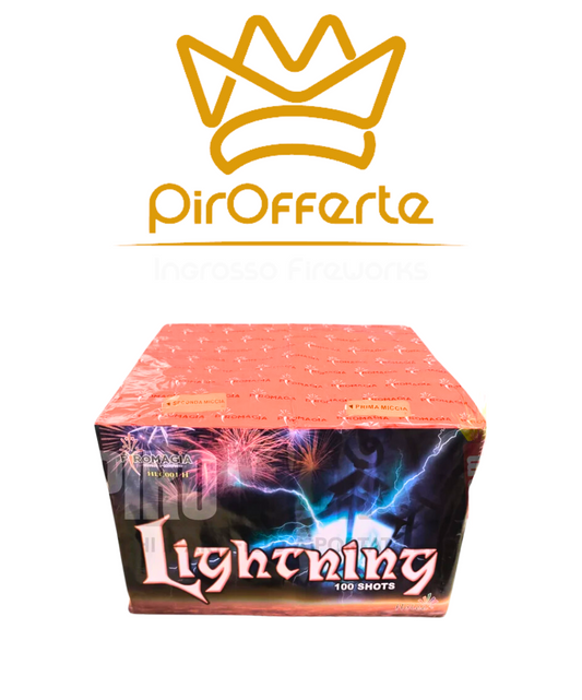 Batteria LIGHNING 100 colpi 30mm