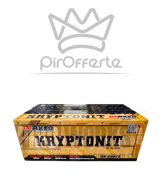 Batteria Compound KRYPTONIT 98 colpi 30mm Dritto e Ventaglio