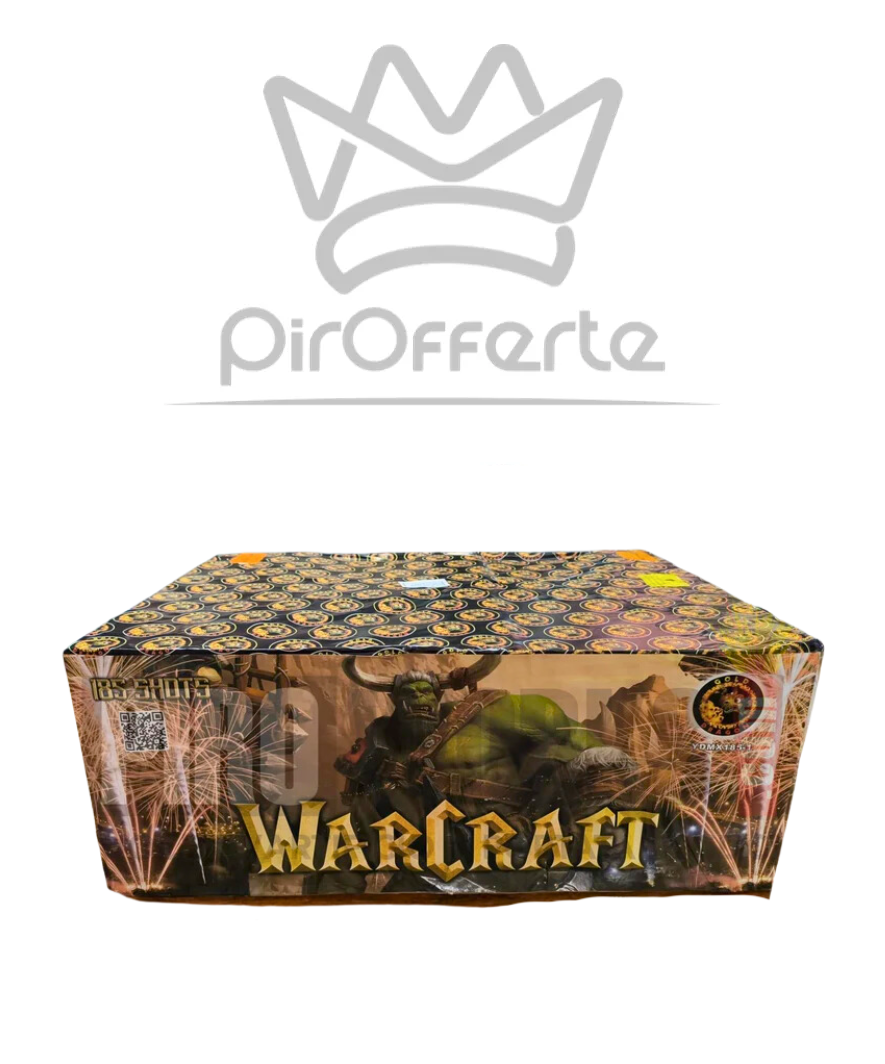 Batteria Compound WARCRAFT 185 colpi 20/25/30mm Dritto e Ventaglio