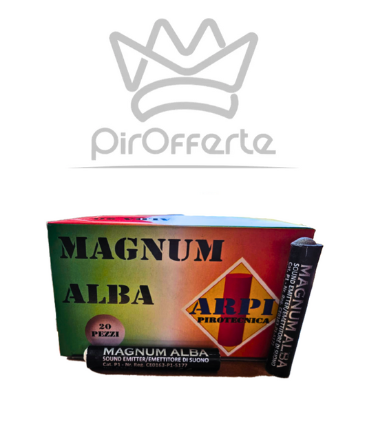 Petardo Emettitore Magnum Alba da 20 pezzi