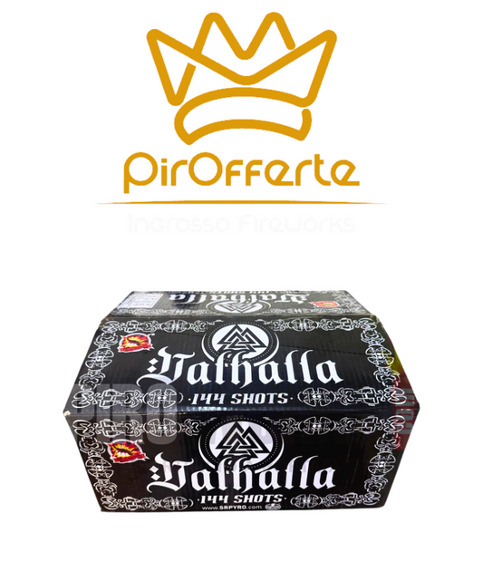 Batteria Compound VALHALLA 144 colpi 30mm Dritto e Ventaglio