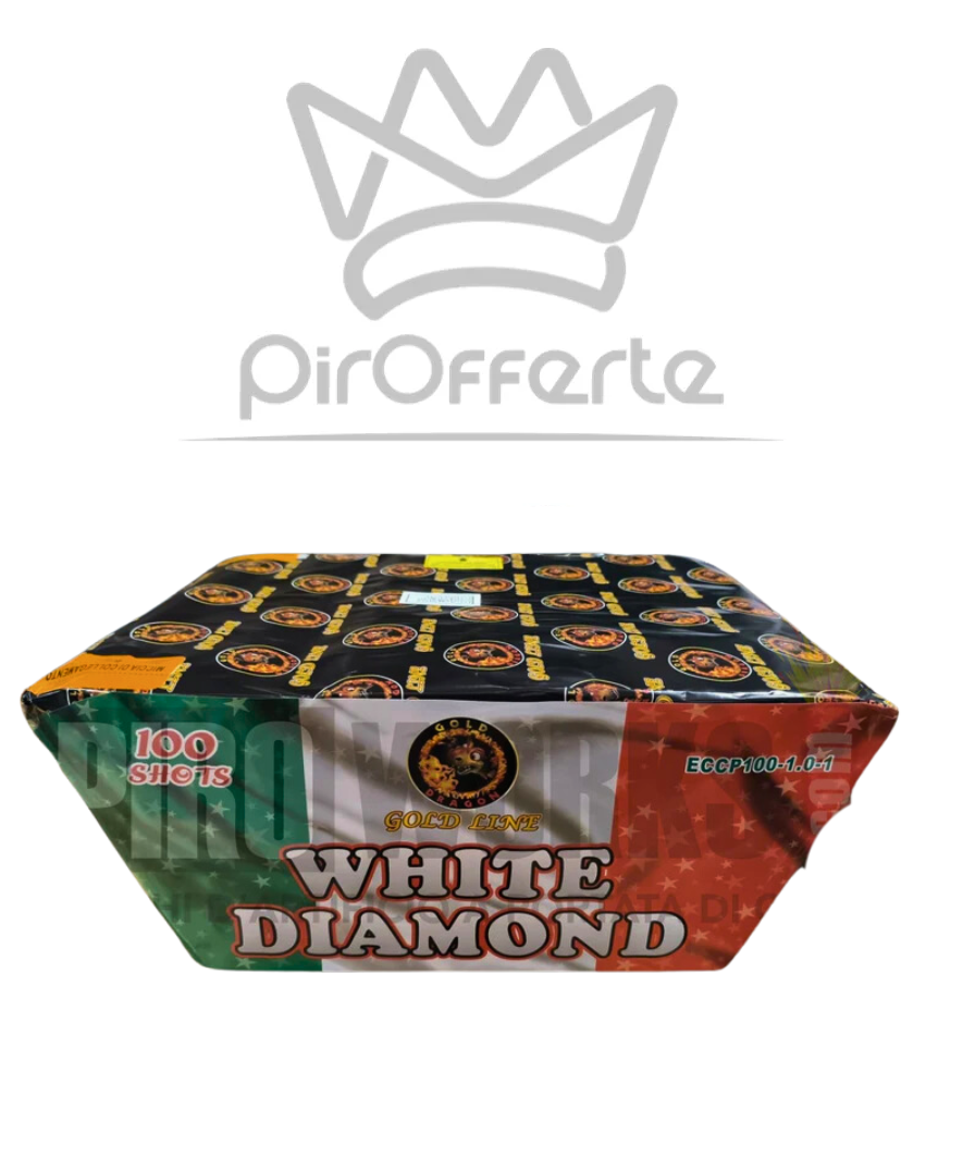 Batteria WHITE DIAMOND 110 colpi Ventaglio