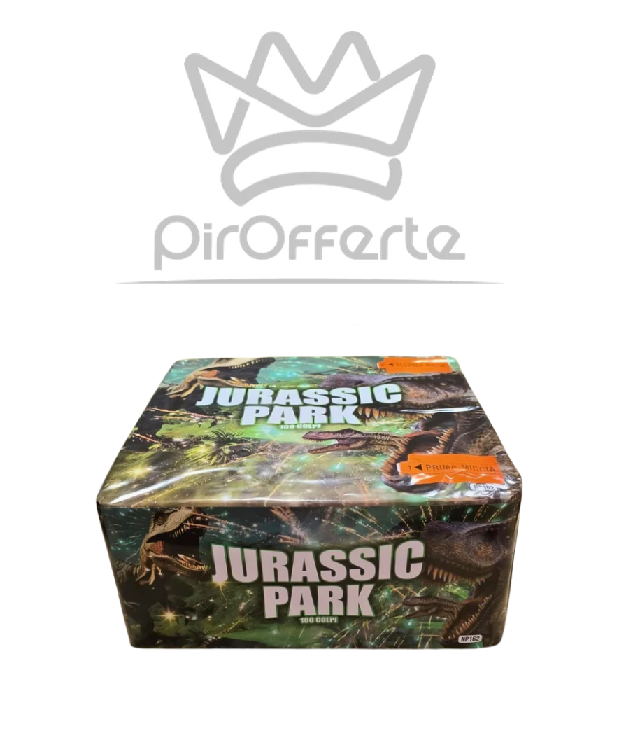 Batteria JURASSIC PARK 100 colpi