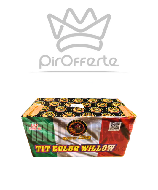 Batteria TIT COLOR WILLOW 50 colpi 25mm