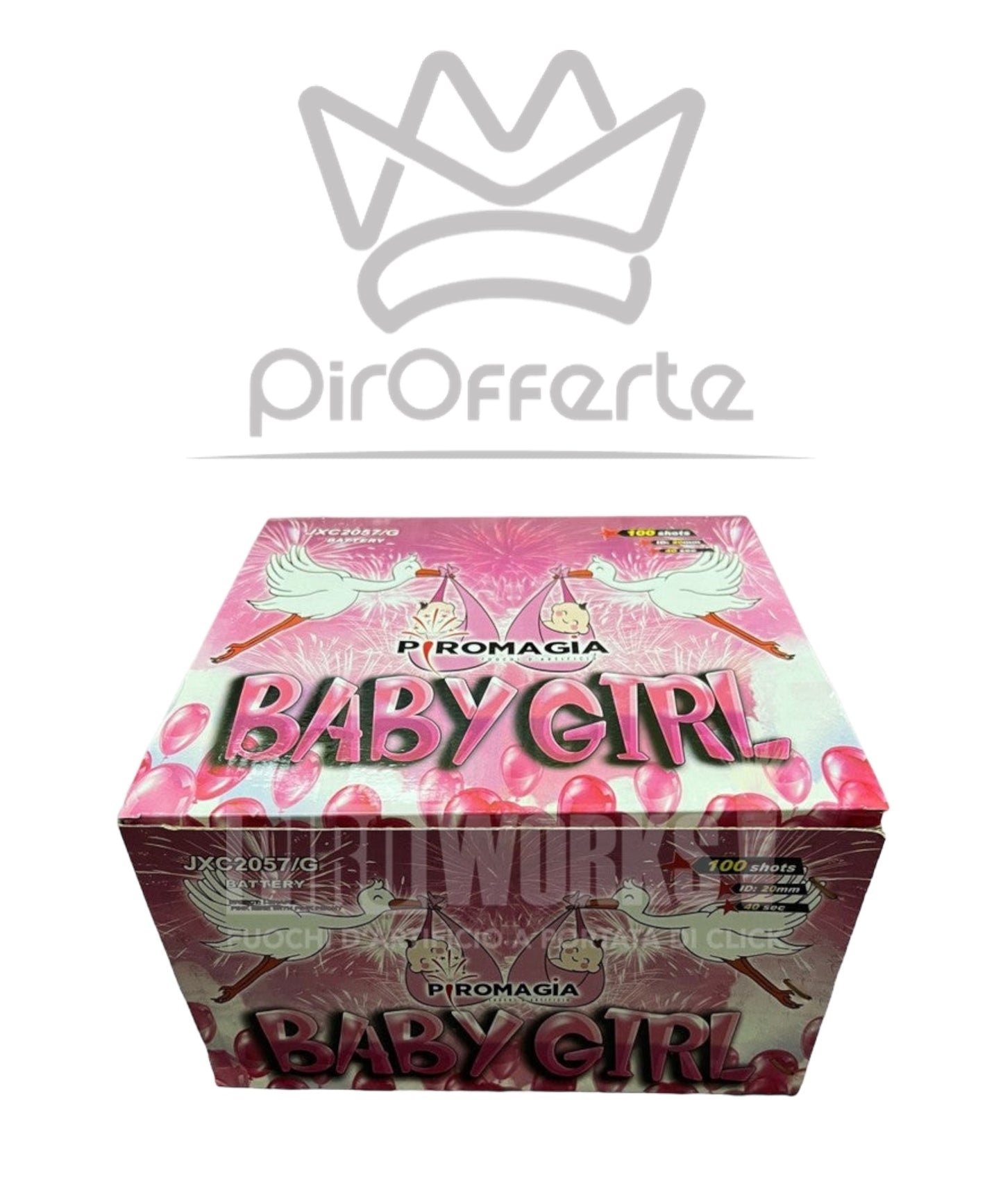 Batteria BABY GIRL 100 colpi