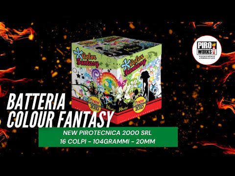 Batteria COLOR FANTASY 16 colpi