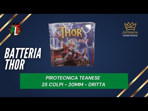 Batteria Thor 25 colpi