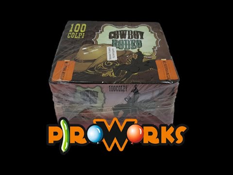 Batteria COWBOY RODEO 100 colpi