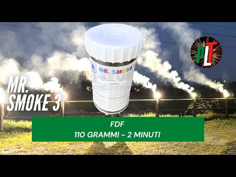 Barattolo Fumogeno da 2 Minuti - MR. SMOKE 3 | F.D.F.