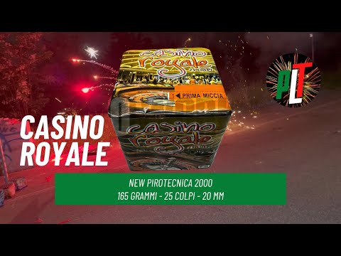 Batteria CASINO ROYALE 25 colpi