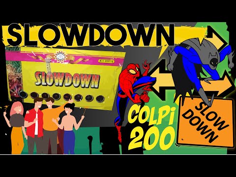 Batteria Compound SLOWDOWN 200 colpi Dritta e Ventaglio