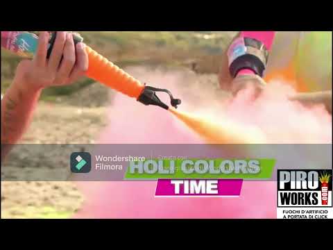 Holi Pump Lanciatore di Polvere Colarata